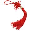 Haveratio Ciondolo con Nappe Intrecciate a Mano con Nodo Cinese, Ciondolo Portafortuna Fatto a Mano, Decorazione da Appendere per Portachiavi, Borsa, Vestiti