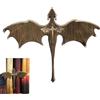 Generico Angolo per libreria del drago, arredamento per angolo del libro del drago, Fermalibri Drago, Segni di libri, decorazioni per librerie, decorazioni di Halloween per armadietti per scaffali da scrivania