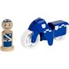 Brio Figurina Moto Polizia Per Bambini Prescolare #30336