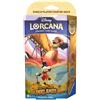 Disney Lorcana Into The Inklands Ruby E Sapphire Starter Deck