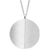 Fossil Collana con pendente Locket Collection da donna in acciaio, JF04737040