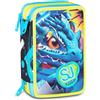 SEVEN ASTUCCIO 3 ZIP SJ GANG METAL DRAGON BOY 30C202651507