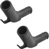 Gardena Connettore Singolo Flex: Supporto con Piccolo Gancio per Attrezzi di Piccole Dimensioni, espansione per rastrelliera (combisystem) Flex, Flessibile, Materiale Riciclato, 2 pz (3507-20)