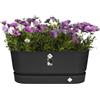 Elho Greenville Trough 80 - Fioriera per Esterno - Ø 78.0 x H 33.5 cm - Living Black