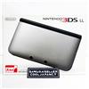 Nintendo 3DS LL Silver Black Console Gioco Giappone NUOVO