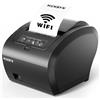Stampante Termica Wifi, 300Mm/S Stampante Scontrini 80Mm Con Porta USB (047P-Wif