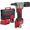 Milwaukee Rivettatrice compatta 12V 1 batteria 2,0Ah