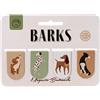Puckator Set di 4 Segnalibri Magnetici Pratici e Originali - Cani - Barks