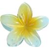 Generico Pinze Per Capelli Fiori Clip Artiglio - Accessori Capelli Per Ragazze E Donna | Mollettone Per Chioma Fiori | Fermagli Per Chioma Hawaiani fiori hawaiani | Grandi Fermagli Antiscivolo Per Donne
