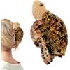 Generico Fermacapelli Animale, Fermaglio Divertente A Forma Di Tartaruga, Divertenti clip a pinza per donna, Ideale Per Feste, San, Festa Di Compleanno, Ragazze E Donne, Uso Quotidiano