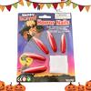 Generico Unghie Press On Gotico,10 Pezzi Unghie Finte Lunghe Spaventose - Decorazioni Halloween Gotico per Feste in Maschera Teatro Vampiri