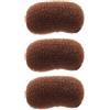 Generic Cuscinetto per aumentare il volume dei capelli, 3 clip per volume dei capelli, strumento di imbottitura per capelli, inserti per volume dei capelli, pinze per capelli in spugna per volume e urti per