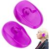 Generisch Copri orecchie in silicone per acconciatura, paraorecchie per tinture per capelli, protezione dal calore, paraorecchie, paraorecchie, paraorecchie riutilizzabili, per colorare i capelli