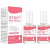 Raypontia 2 Smalto Amaro Unghie Bambini - 15ML Smalto Anti Rosicchiamento Unghie,Stop Biting Nails,Unghial Smalto Anti Rosicchiamento,Smalto Anti Onicofagia Trasparente,Stop Al Succhiamento Del