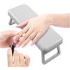 Generico Poggiamano per manicure, poggiamano per unghie | Poggiabraccio stabile Nail Tech per i clienti - Bracciolo portatile per unghie, supporto pieghevole per unghie, fai da te, unghie acriliche