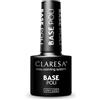 Claresa Poli Base 5 ml - UV/LED Gel di base e di base con polvere acrilica, formula senza acidi, per allungamento e rinforzo, durata professionale