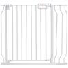 VEVOR Cancelletto di Sicurezza Larghezza Espandibile 749-990 mm Altezza 762 mm, Cancello di Sicurezza per Scale Porte Corridoi per Bambini Cani Gatti Senza Forare Ampia Apertura a 180° Colore Bianco