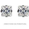 Inverness Orecchini 53 Tiffany Mini Zircone Cubico 2MM