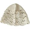 WRITWAA Berretti Vintage all'Uncinetto Berretto Estivo Cappello da Donna all'Uncinetto Cappello Scavato Cappelli da Donna Berretto Elegante Crochet Mancare Casual Vintage ▾ Bianca
