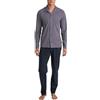 CALIDA Relax Imprint - Pigiama da Uomo con Bottoni in 100% Cotone, Pantaloni con Elastico in Vita, Rosso - Mars Red, 56