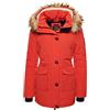 Superdry Everest Parka Parka Donna, Arancione (Access Orange), X-Small
