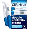Clearblue Test di gravidanza Clearblue Combo doppio controllo precoce e data, 2
