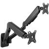 Logilink Supporto monitor LogiLink da parete per 2 schermi da 17-32'' Nero [BP0146]