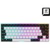 Sharkoon Tastiera gaming Sharkoon SGK50 S3 Cablato Rgb Bianco/Giallo gateron [SKILLER SGK50 S3]