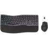 Hp Set tastiera e Mouse Hp 680 Comfort wireless USB Ottico 4000Dpi 7 tasti Nero [8T6L6AA]