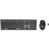Hp Set tastiera e Mouse Hp 720 Multi wireless USB Ottico 4000Dpi 10 tasti Grigio-Nero [9T5A9AA]