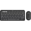 Logitech Set tastiera e Mouse Logitech MK380 wireless USB Ottico 3 tasti 4000Dpi Nero [920-012239]