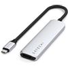 SATECHI Hub Satechi ST-P4SS 100W USB 3.2 tipo-C Argento [ST-P4SS]