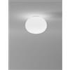 Vistosi LUCCIOLA PLAFONIERA APPLIQUE 27 BIANCO SATINATO E BIANCO LUCIDO 1 LUCE ATTACCO 14