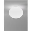 Vistosi LUCCIOLA PLAFONIERA APPLIQUE M BIANCO SATINATO E BIANCO OPACO 1 L22FF LED 2700K 12W 1700lm DIMMERABILE