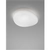 Vistosi NEOCHIC PLAFONIERA APPLIQUE G BIANCO SATINATO E BIANCO OPACO 2 LUCI ATTACCO E27