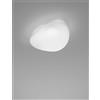 Vistosi NEOCHIC PLAFONIERA APPLIQUE P BIANCO SATINATO E BIANCO OPACO 1 LUCE ATTACCO E27