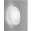 Vistosi NEOCHIC PLAFONIERA APPLIQUE R BIANCO SATINATO E BIANCO OPACO 2 LUCI ATTACCO E27