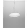 Vistosi NEOCHIC SOSPENSIONE M BIANCO SATINATO E BIANCO OPACO 1 L32GG LED 3000K 19W 2850lm DIMMERABILE
