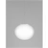 Vistosi LUCCIOLA SOSPENSIONE P BIANCO SATINATO E BIANCO OPACO 1 L32FF LED 3000K 12W 1700lm DIMMERABILE
