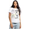 Mickey Mouse Mickey & Friends - Grafica Anni '90 T-Shirt Donna