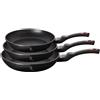 Berlinger Haus Set di padelle da 3 pezzi 20/24/28cm Black Rose BH6158