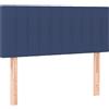vidaXL Testiera blu 80x5x78/88 cm Tessuto