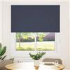 vidaXL Tenda a rullo oscurante blu navy 135x150 cm larghezza del tessuto 131,6 cm