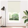 vidaXL Tenda a rullo oscurante bianco crema 130x210cm larghezza del tessuto 126,6cm