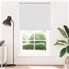 vidaXL Tenda a rullo oscurante bianca 135x230cm larghezza del tessuto 131,6cm poliestere