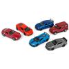 Maisto Power Racer - Macchine giocattolo pressofuse, alimentate a strappo, una in dotazione, per bambini dai 3 anni in su