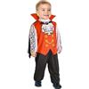Ciao- Vampirino Costume Travestimento Tutina Baby (Taglia 2-3 Anni) con Mantello