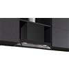 SIEMENS iQ300 LJ65BCC60 - Cappa di design integrato, 60 cm, vetro trasparente, nero opaco