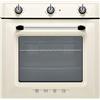 Smeg SF6905P1 Forno Elettrico Termoventilato, 60cm, Estetica Victoria, Vapor Clean, 70 Litri, Colore Panna, Classe Energetica A
