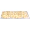 Amesor Coperta di Neve Natalizia con Luci LED - Coperta Morbida con Luci Decorative - 8 modalità di Illuminazione Tappeto Pieghevole Ampia Tovaglia Decorazioni Festive,per Pavimento Parete Camini